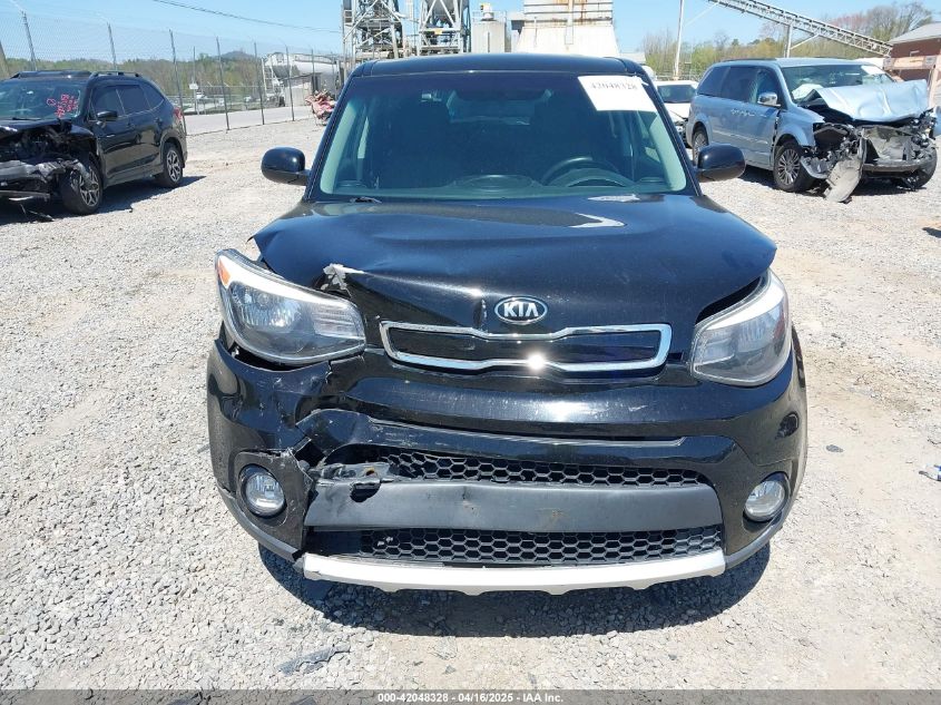 2018 Kia Soul + VIN: KNDJP3A5XJ7506584 Lot: 42048328