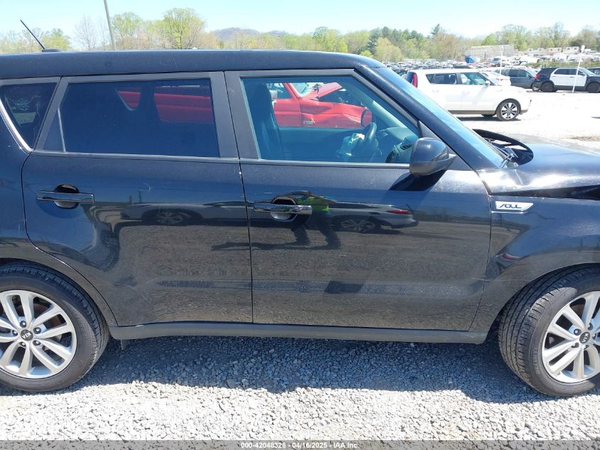 2018 Kia Soul + VIN: KNDJP3A5XJ7506584 Lot: 42048328