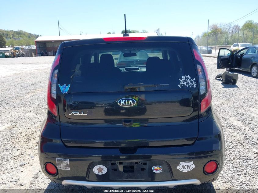 2018 Kia Soul + VIN: KNDJP3A5XJ7506584 Lot: 42048328