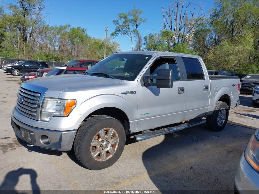 2011 FORD F-150 VIN: 1FTFW1ETXBFB77415
