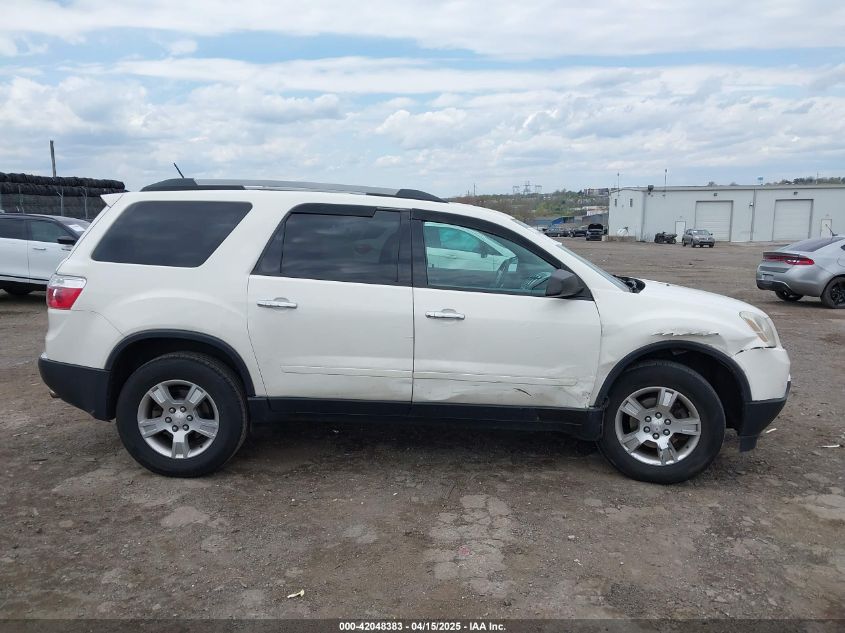 2012 GMC Acadia Sl VIN: 1GKKRNED2CJ386706 Lot: 42048383