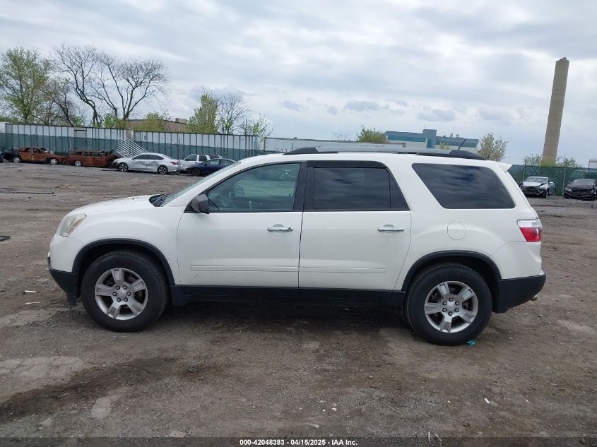 2012 GMC Acadia Sl VIN: 1GKKRNED2CJ386706 Lot: 42048383