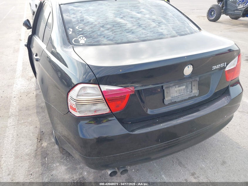 2006 BMW 325I VIN: WBAVB13566PT08378