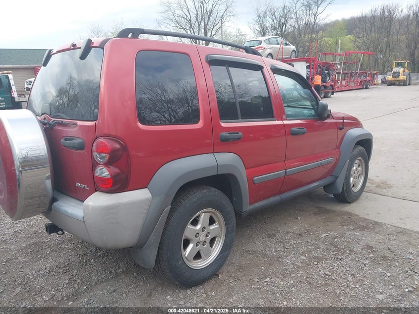 2006 JEEP LIBERTY VIN: 1J4GL48KX6W137241