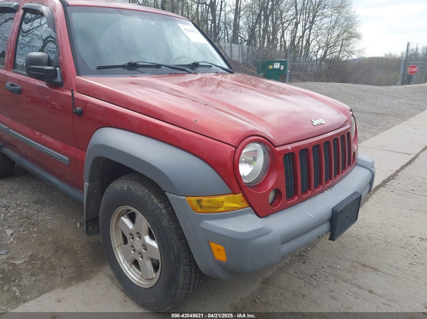 2006 JEEP LIBERTY VIN: 1J4GL48KX6W137241