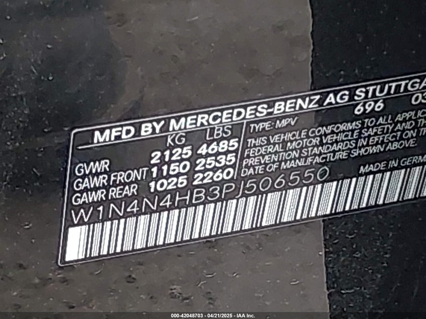 2023 MERCEDES-BENZ GLA 250 4MATIC - W1N4N4HB3PJ506550