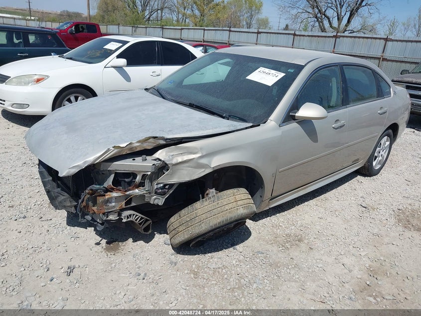 2009 CHEVROLET IMPALA VIN: 2G1WB57K991318217