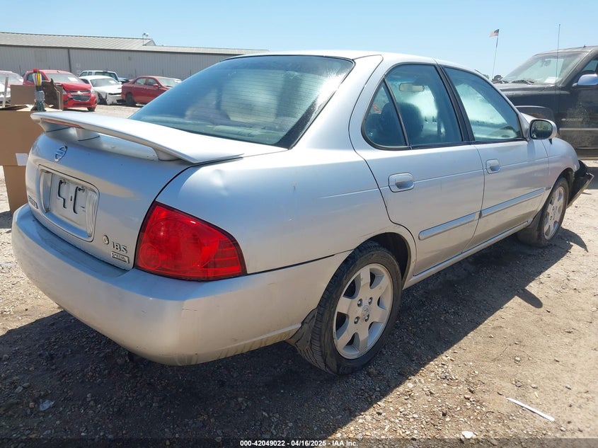 2006 NISSAN SENTRA VIN: 3N1CB51D66L616693