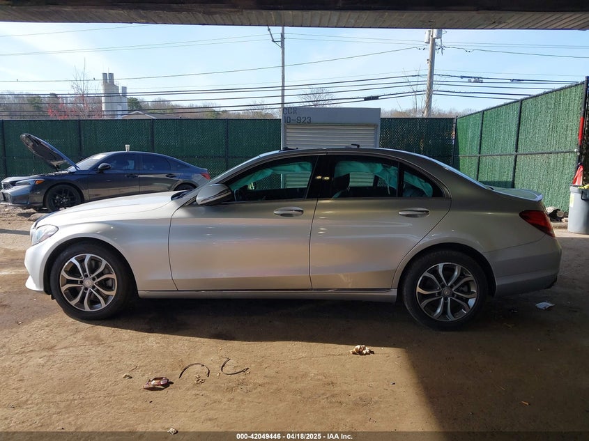 2016 MERCEDES-BENZ C 300 VIN: 55SWF4JB5GU176844