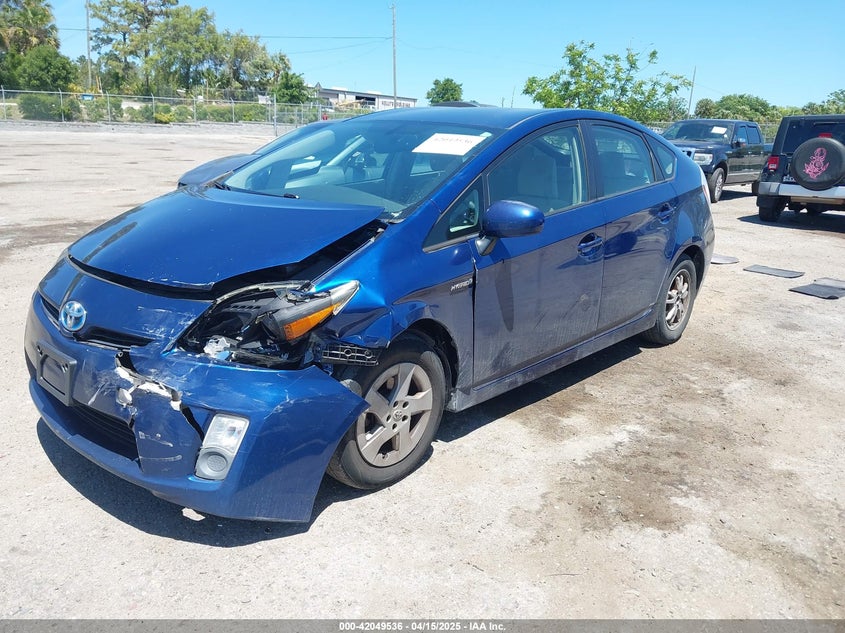 2010 TOYOTA PRIUS VIN: JTDKN3DU7A0106780