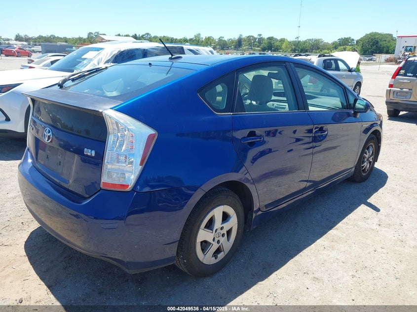 2010 TOYOTA PRIUS VIN: JTDKN3DU7A0106780