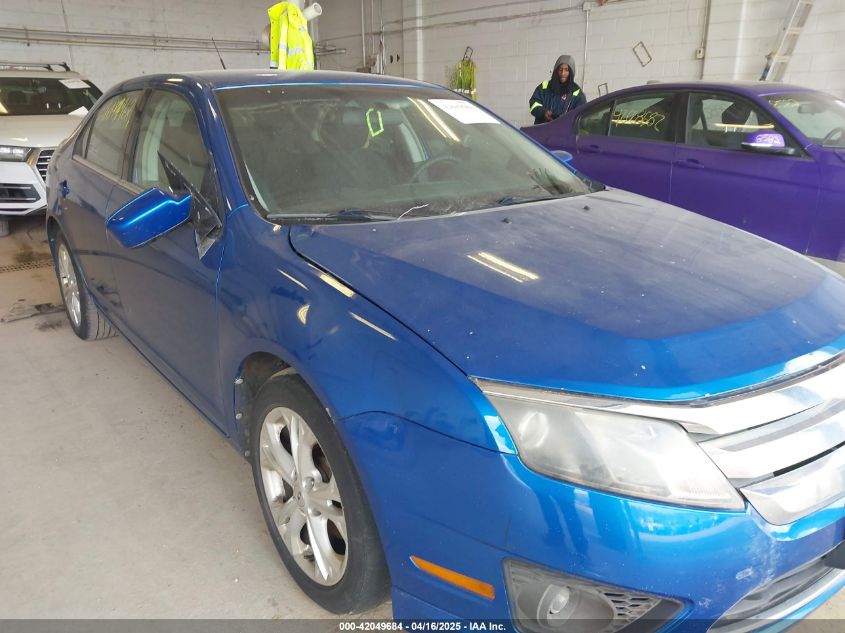 2012 Ford Fusion Se VIN: 3FAHP0HA9CR441891 Lot: 42049684