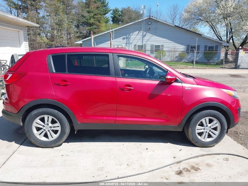 2011 Kia Sportage Lx VIN: KNDPBCA23B7074503 Lot: 42049725