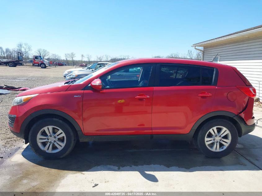 2011 Kia Sportage Lx VIN: KNDPBCA23B7074503 Lot: 42049725