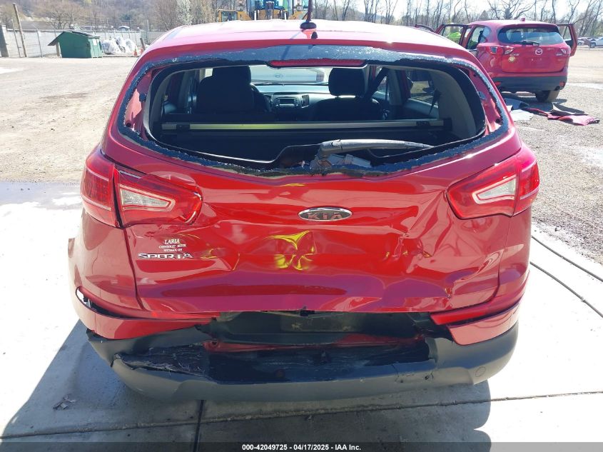 2011 Kia Sportage Lx VIN: KNDPBCA23B7074503 Lot: 42049725