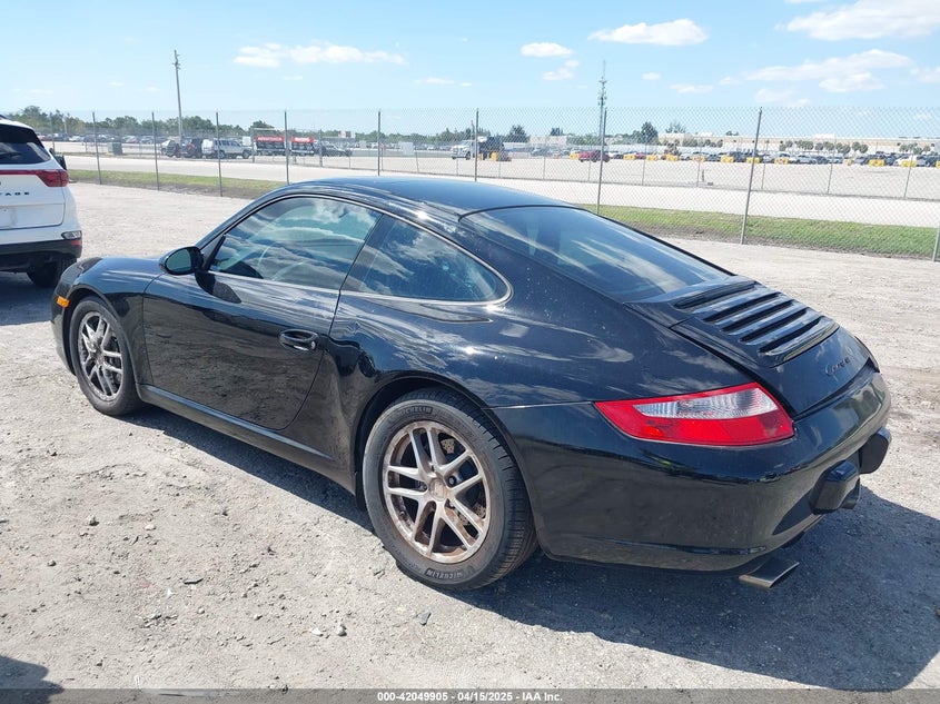 2006 Porsche 911 Carrera/Carrera 4 black coupe gasoline WP0AA299X6S715220 photo #4