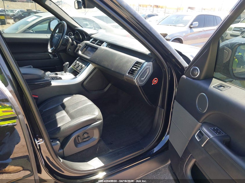 2016 LAND ROVER RANGE ROVER SPORT VIN: SALWG2PF8GA115115