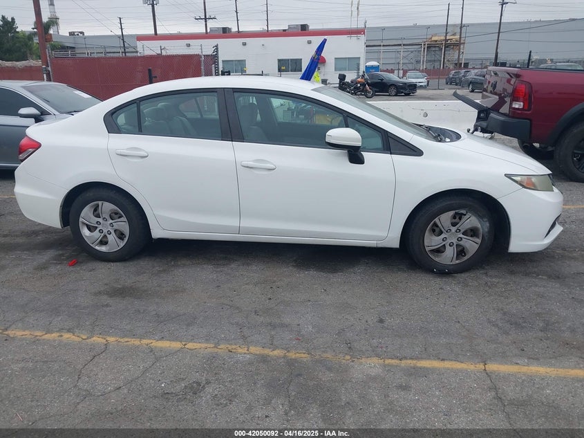 2014 HONDA CIVIC VIN: 19XFB2F52EE268744