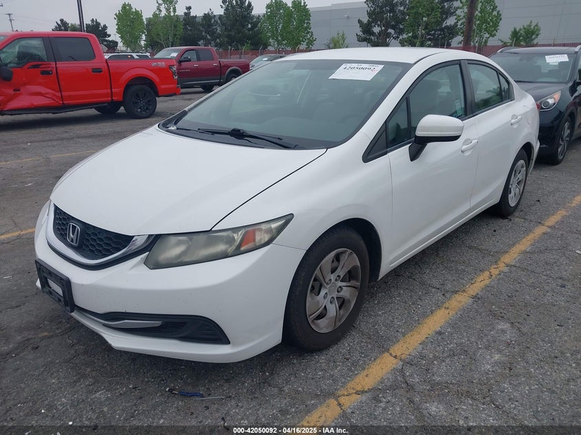 2014 HONDA CIVIC VIN: 19XFB2F52EE268744