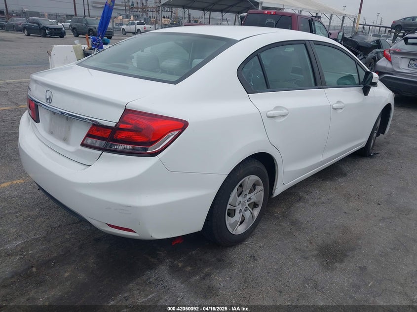 2014 HONDA CIVIC VIN: 19XFB2F52EE268744