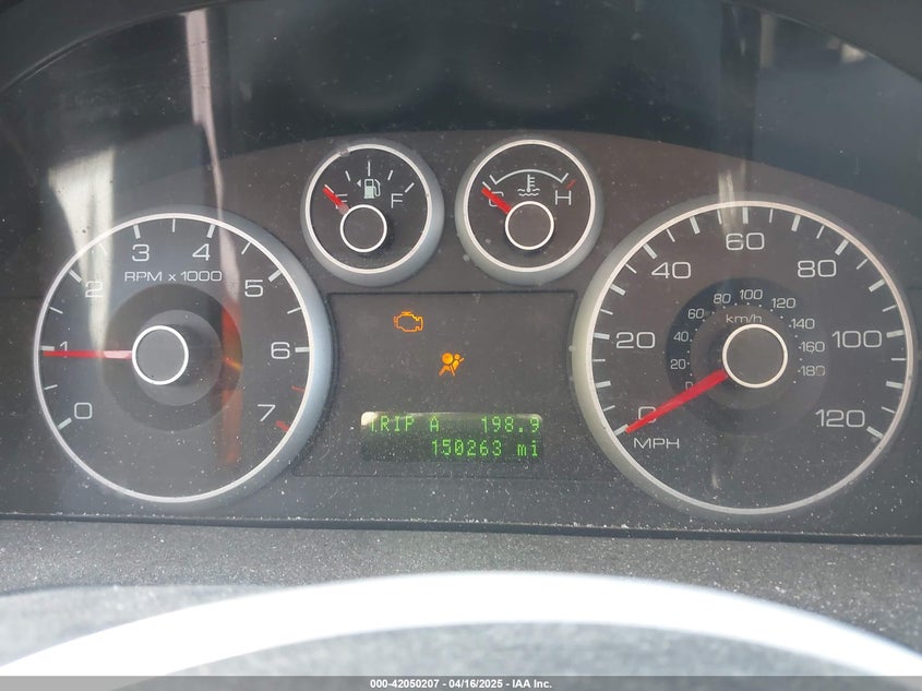 2007 FORD FUSION VIN: 3FAHP07157R142485