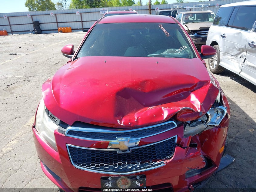 2011 CHEVROLET CRUZE VIN: 1G1PE5S98B7282528