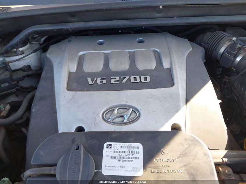 2006 Hyundai Tucson Gls/Limited VIN: KM8JN72D76U389540 Lot: 42050482