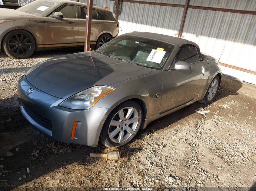 2004 Nissan 350Z Touring black roadster gasoline JN1AZ36A24M251597 photo #3