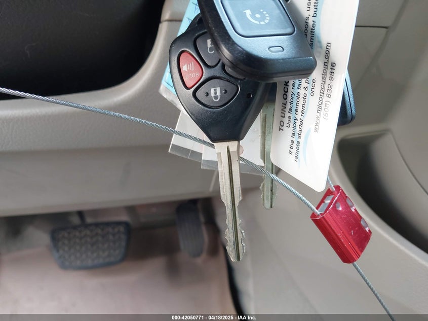 2007 TOYOTA CAMRY VIN: 4T1BE46K97U541265