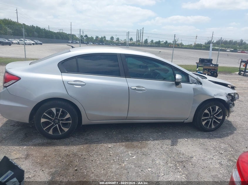 2015 HONDA CIVIC VIN: 19XFB2F83FE116399