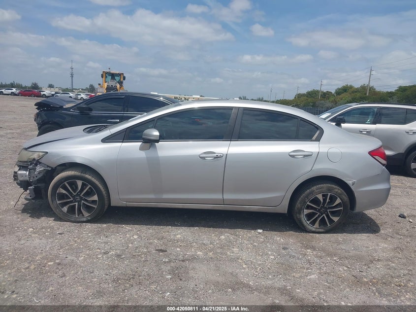 2015 HONDA CIVIC VIN: 19XFB2F83FE116399