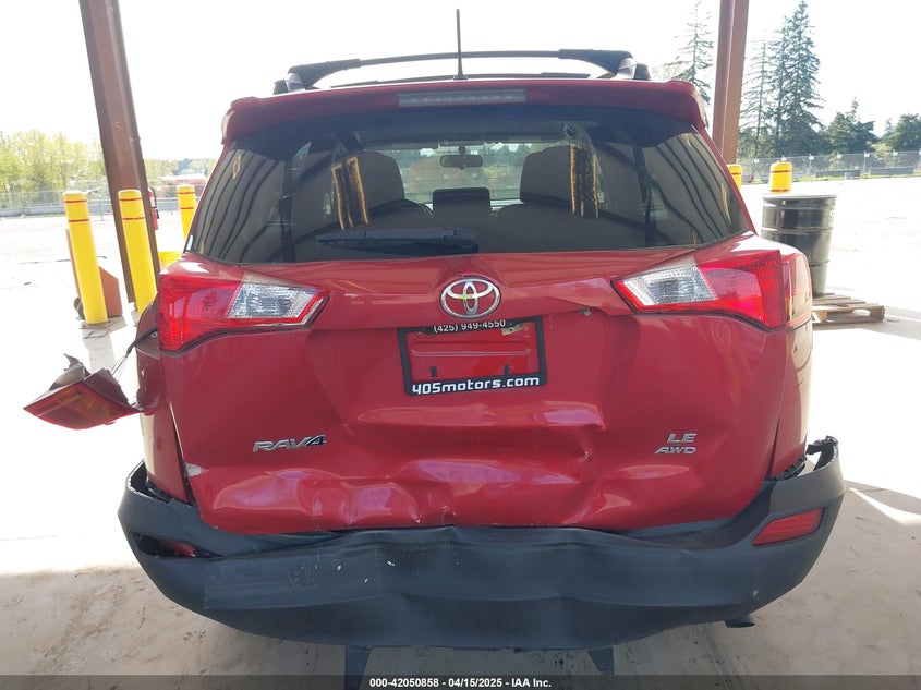 2015 TOYOTA RAV4 LE - JTMBFREV7FJ034732