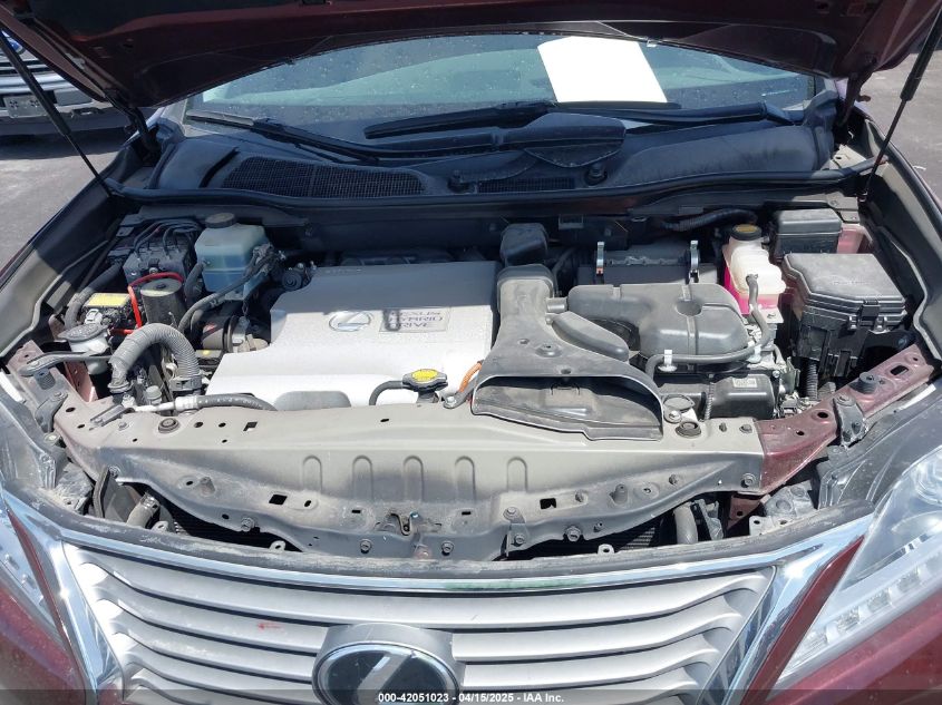 2013 Lexus Rx 450H VIN: JTJZB1BA1D2006927 Lot: 42051023