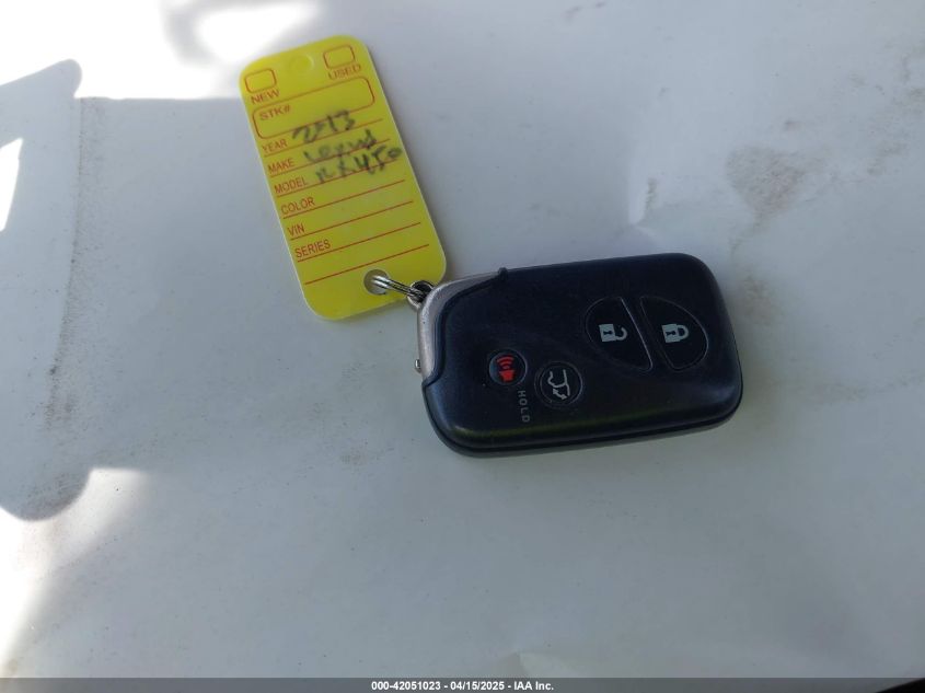 2013 Lexus Rx 450H VIN: JTJZB1BA1D2006927 Lot: 42051023