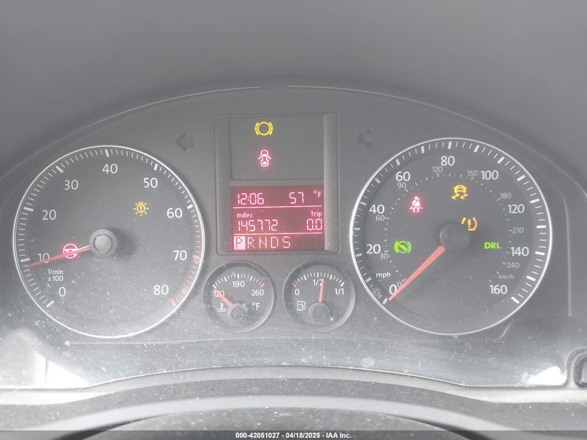 2008 VOLKSWAGEN JETTA SEDAN VIN: 3VWRJ71K48M172258