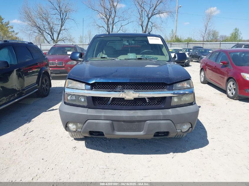 2004 Chevrolet Avalanche 1500 VIN: 3GNEK12T84G225711 Lot: 42051081