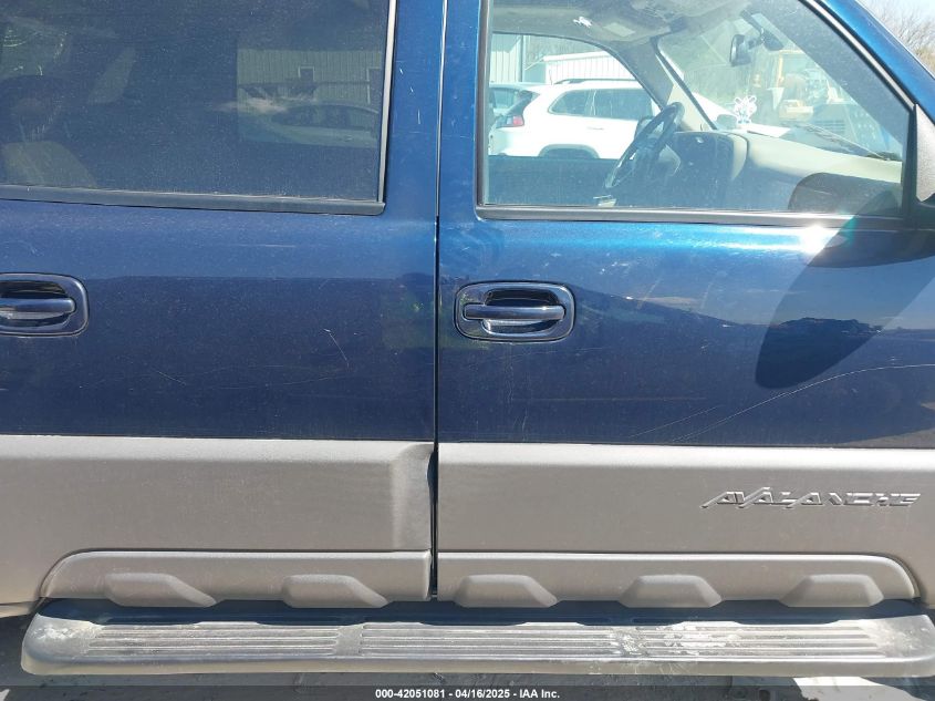 2004 Chevrolet Avalanche 1500 VIN: 3GNEK12T84G225711 Lot: 42051081