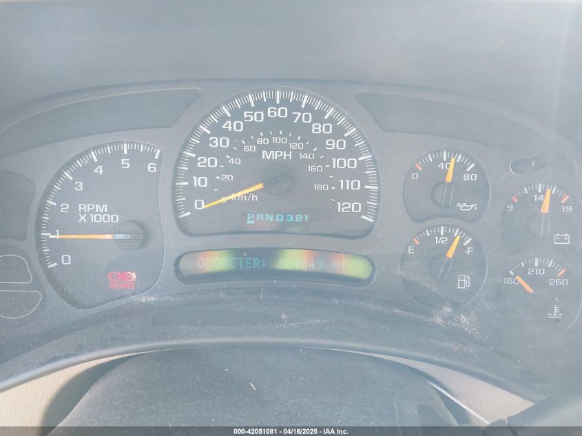 2004 Chevrolet Avalanche 1500 VIN: 3GNEK12T84G225711 Lot: 42051081