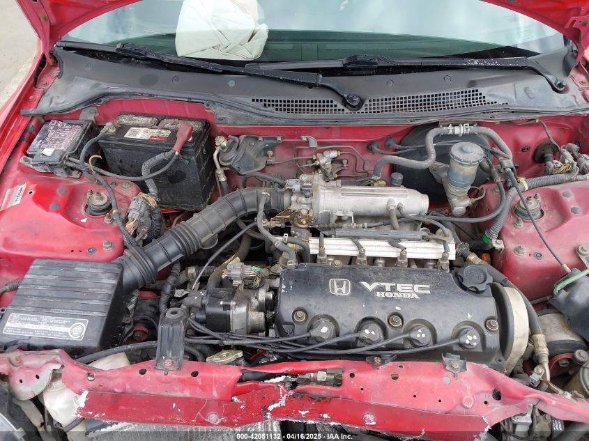 1995 Honda Civic Del Sol Si VIN: JHMEH6261SS001456 Lot: 42051132