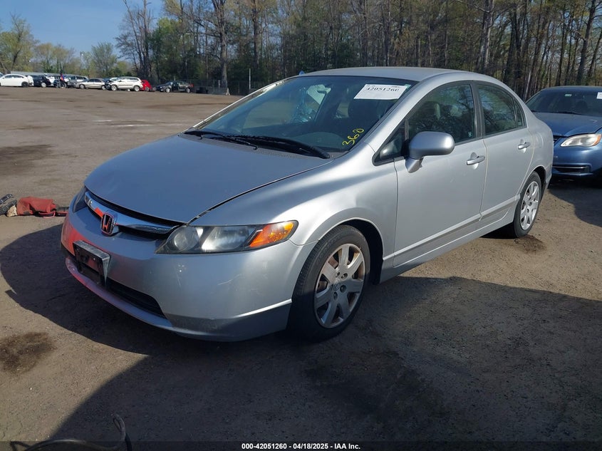 2008 HONDA CIVIC VIN: 1HGFA16598L083343