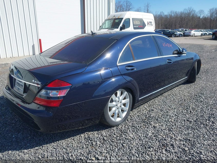 2007 MERCEDES-BENZ S VIN: WDDNG86X17A125362