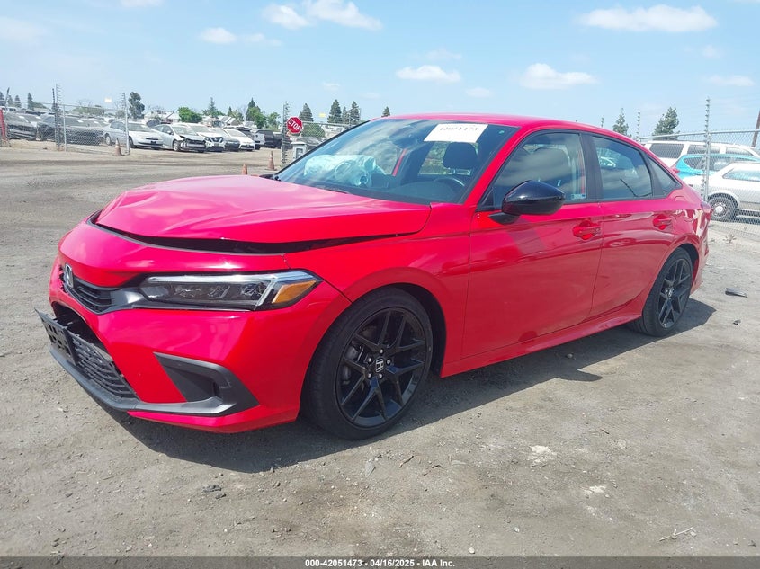 2023 HONDA CIVIC VIN: 2HGFE2F54PH541697