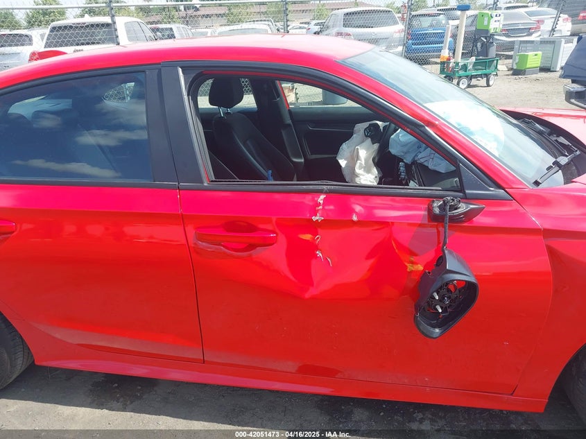 2023 HONDA CIVIC VIN: 2HGFE2F54PH541697