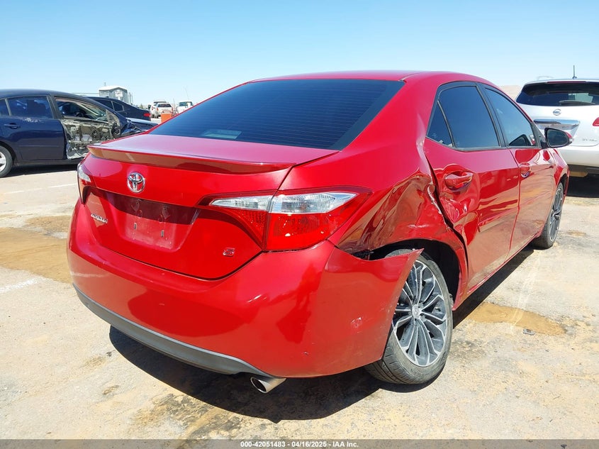 2015 TOYOTA COROLLA VIN: 2T1BURHE3FC243429