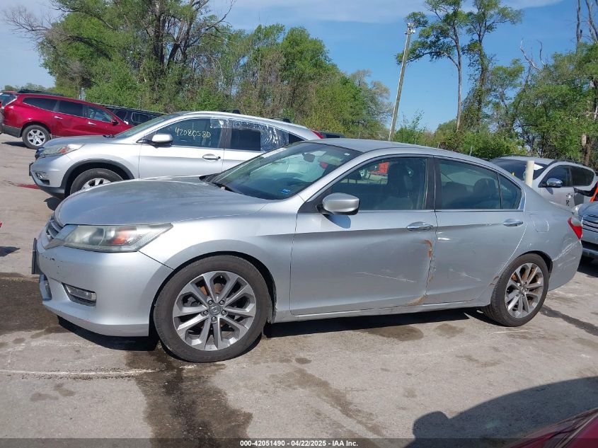 2013 Honda Accord Sport VIN: 1HGCR2F53DA090358 Lot: 42051490
