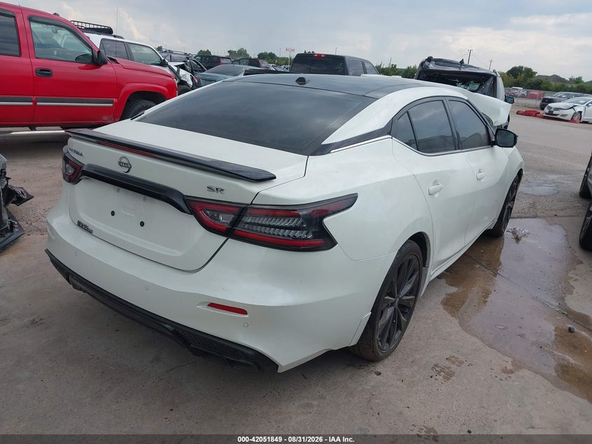 Vin: 1n4aa6ev3pc505084, lot: 42543457, nissan maxima sr xtronic cvt 20234