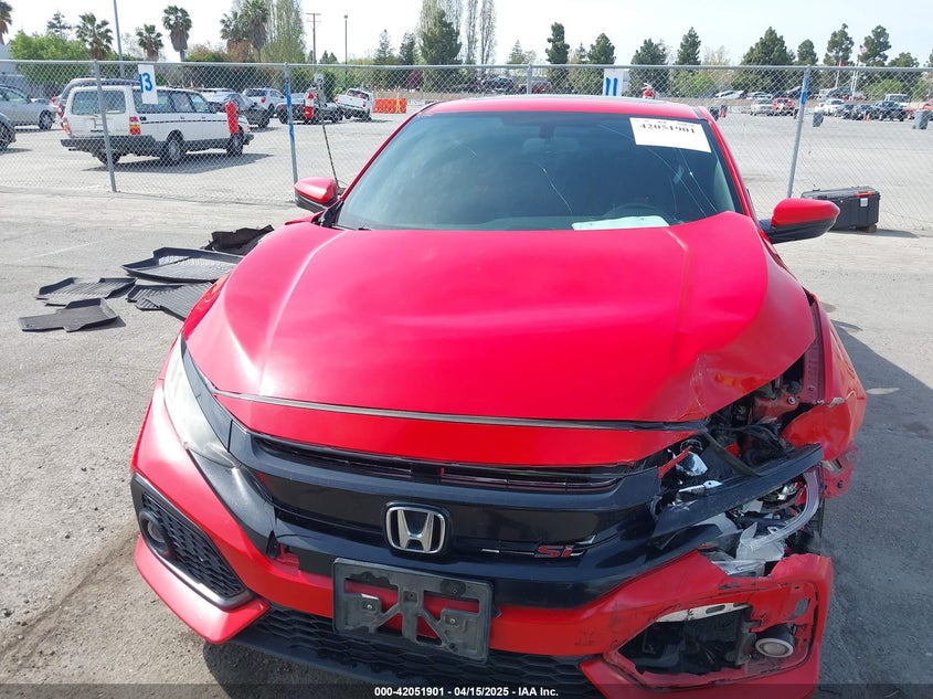 2017 HONDA CIVIC SI - 2HGFC3A53HH750319