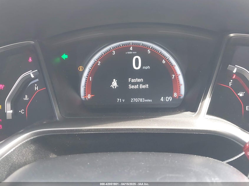 2017 HONDA CIVIC SI - 2HGFC3A53HH750319