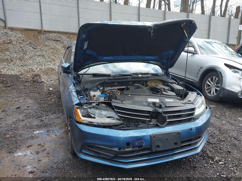 2017 VOLKSWAGEN JETTA VIN: 3VWB67AJ6HM249853