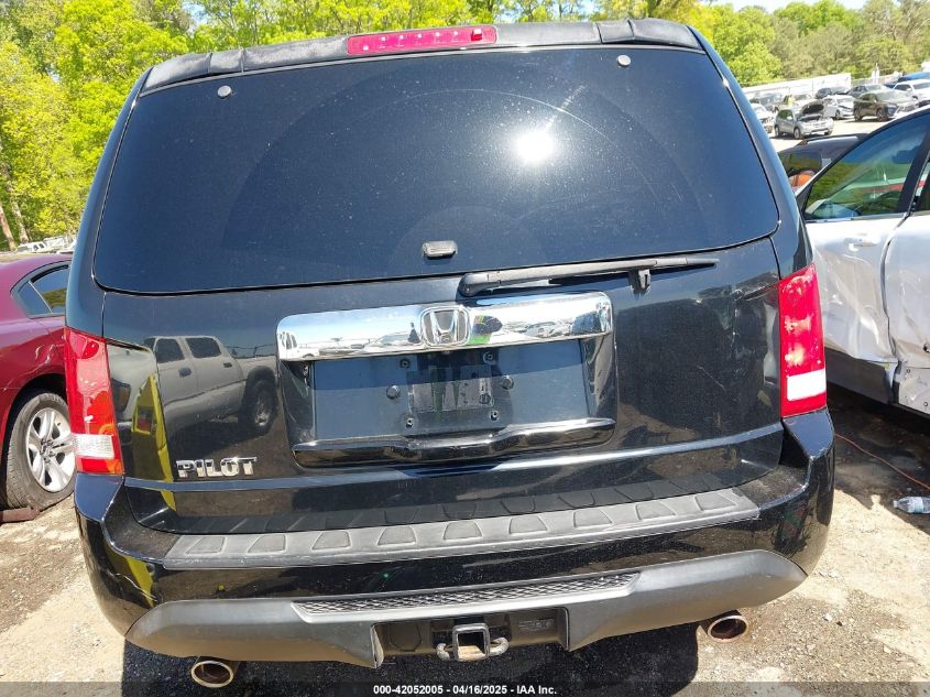 2012 Honda Pilot Ex-L VIN: 5FNYF3H57CB025356 Lot: 42052005